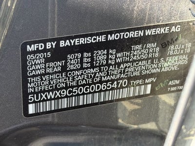 2016 BMW X3 xDrive28i