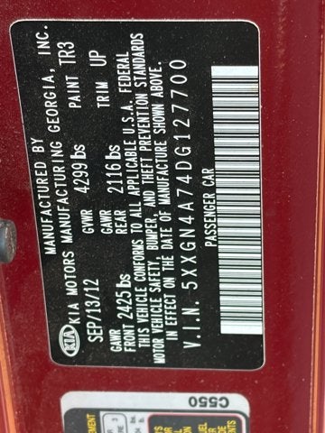 2013 Kia Optima EX