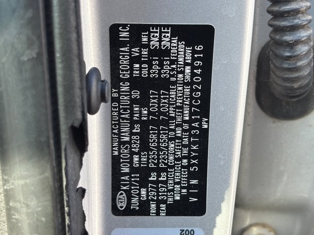 2012 Kia Sorento LX