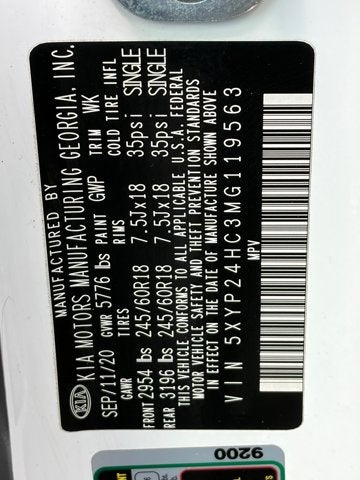 2021 Kia Telluride LX