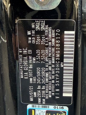 2021 Kia Telluride EX