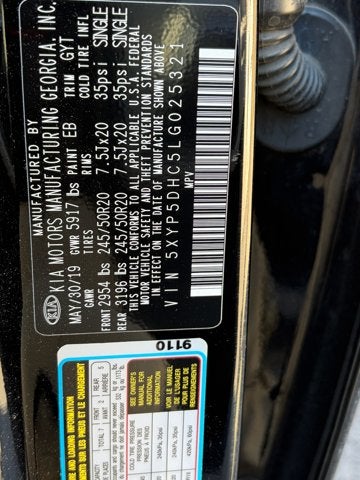 2020 Kia Telluride SX