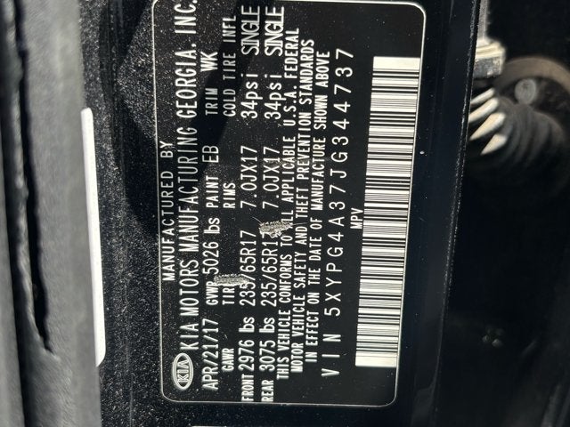 2018 Kia Sorento L