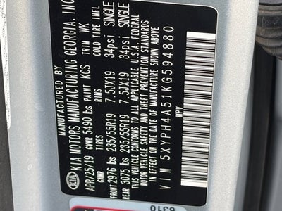 2019 Kia Sorento EX Sport V6