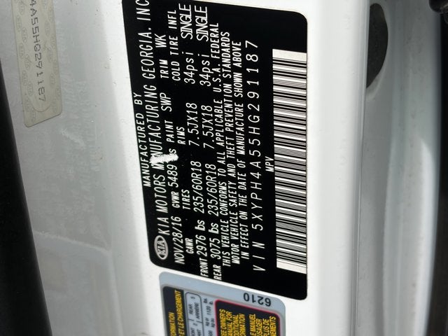 2017 Kia Sorento EX V6