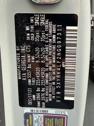 2022 Kia Sorento SX Prestige