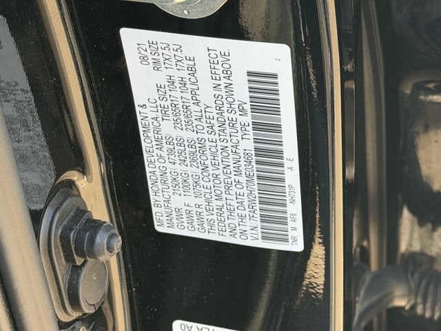 2021 Honda CR-V Special Edition