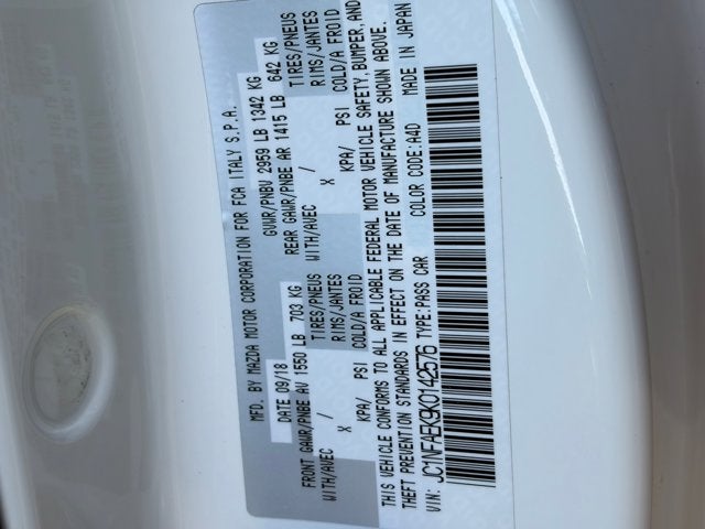 2019 FIAT 124 Spider Lusso