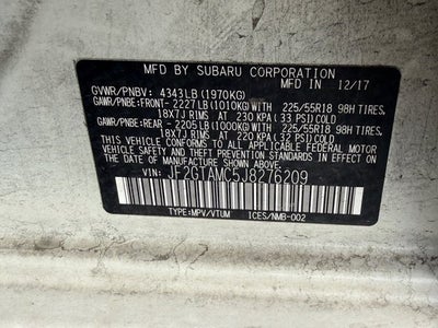 2018 Subaru Crosstrek Limited