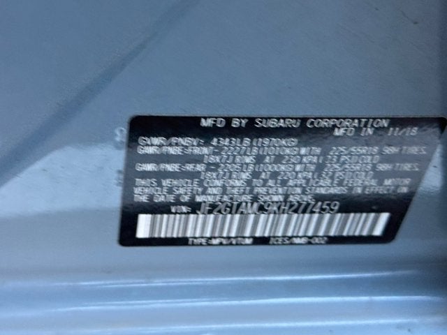 2019 Subaru Crosstrek Limited