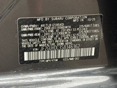 2025 Subaru Crosstrek Premium