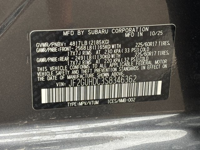 2025 Subaru Crosstrek Premium