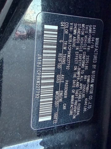 2019 Nissan Rogue Sport SL