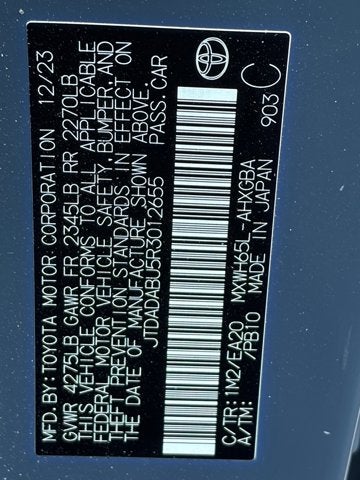 2024 Toyota Prius Base