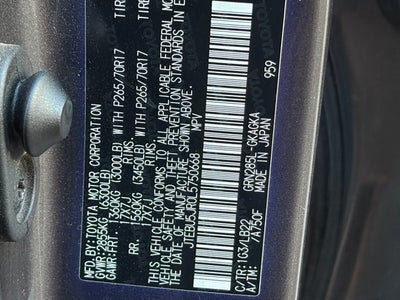 2020 Toyota 4Runner Base