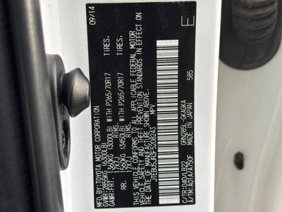2015 Toyota 4Runner Base