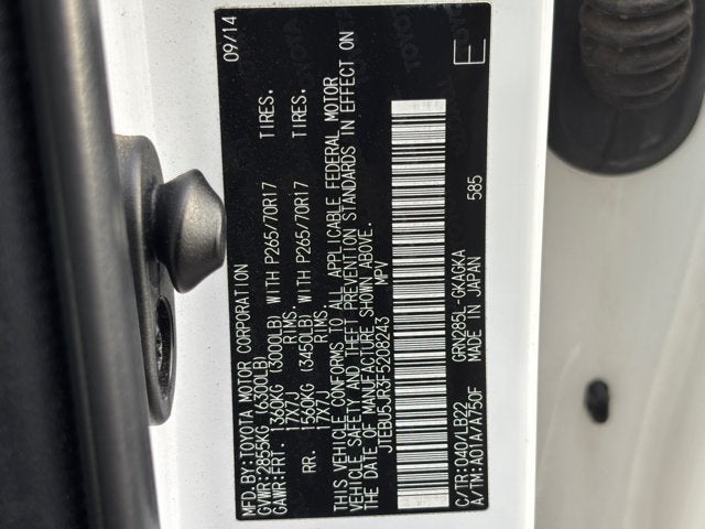 2015 Toyota 4Runner Base