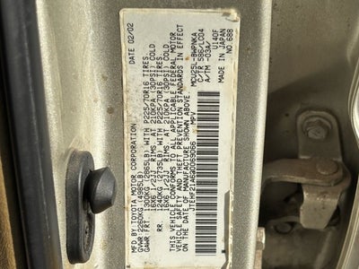 2002 Toyota Highlander Base
