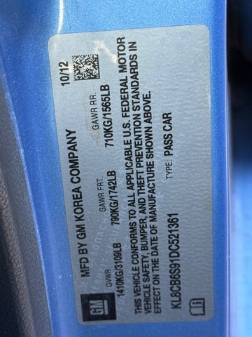 2013 Chevrolet Spark LS