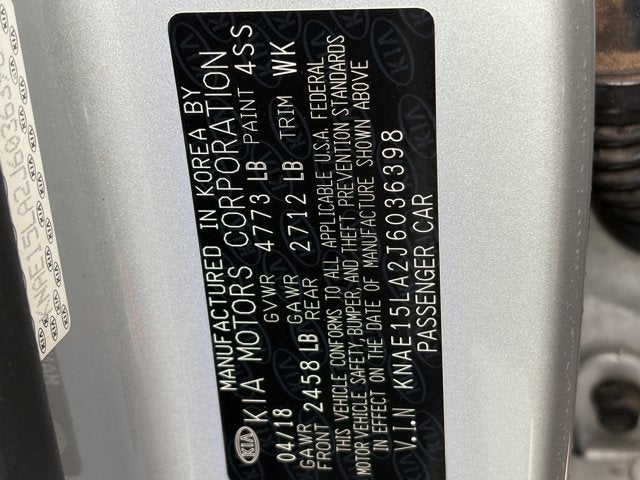2018 Kia Stinger Base