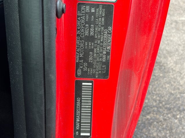 2011 Kia Forte Koup SX