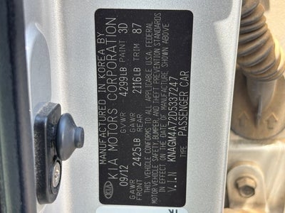 2013 Kia Optima LX