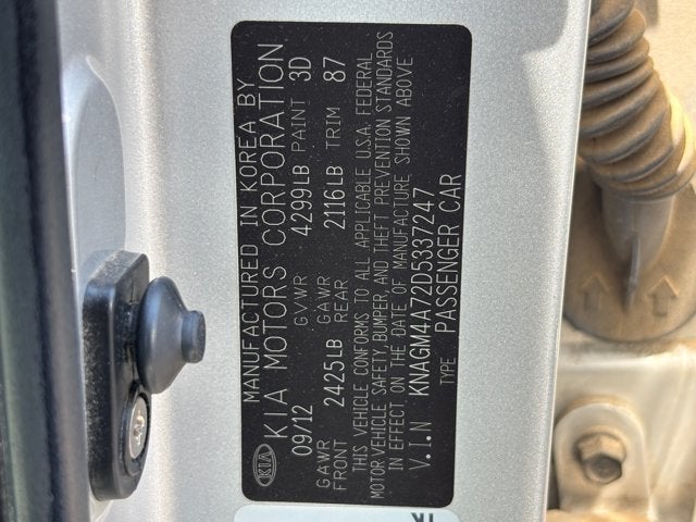 2013 Kia Optima LX