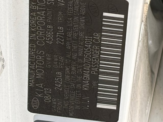 2013 Kia Optima Hybrid EX