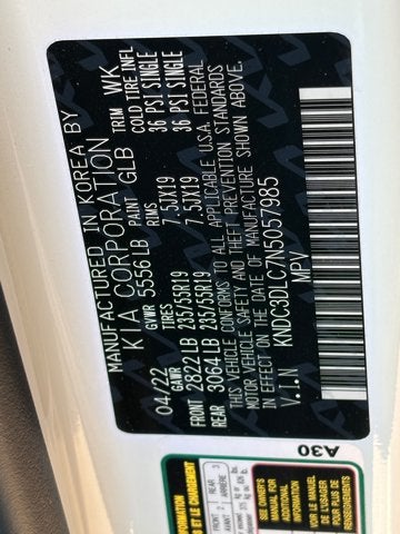 2022 Kia EV6 Wind