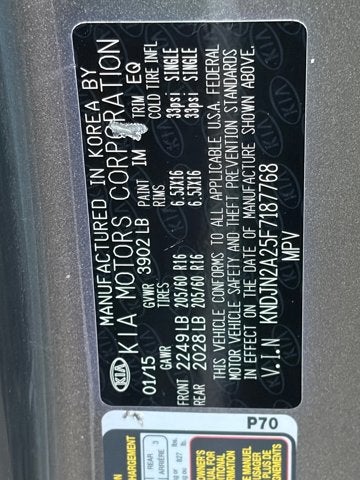 2015 Kia Soul Base