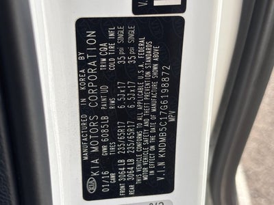 2016 Kia Sedona LX