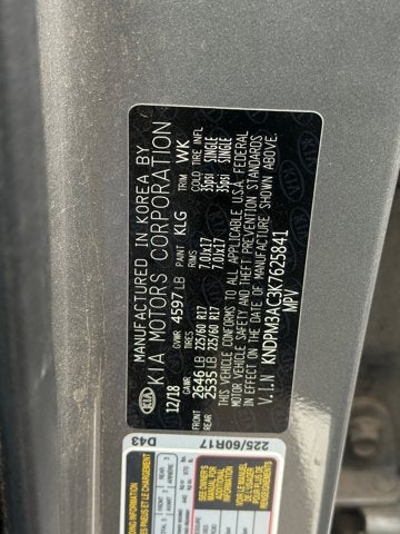 2019 Kia Sportage LX