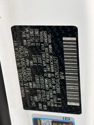 2022 Kia Sorento Hybrid S