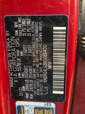 2022 Kia Sorento Hybrid S