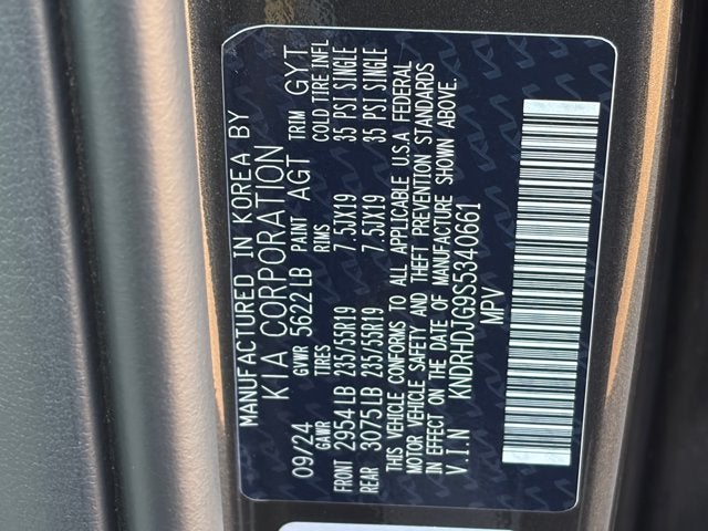2025 Kia Sorento Hybrid EX