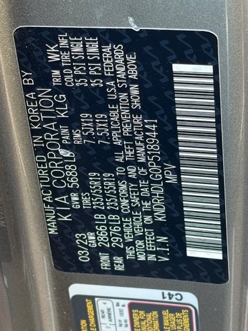 2023 Kia Sorento Hybrid EX