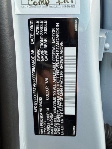 2022 Polestar 2 Long Range Dual Motor