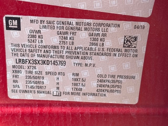 2019 Buick Envision Premium