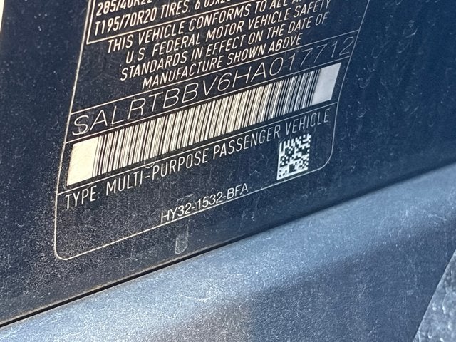 2017 Land Rover Discovery First Edition