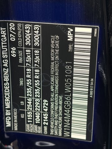 2020 Mercedes-Benz GLB GLB 250