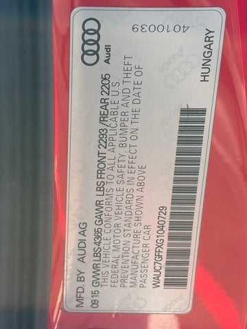 2016 Audi A3 1.8T Premium Plus