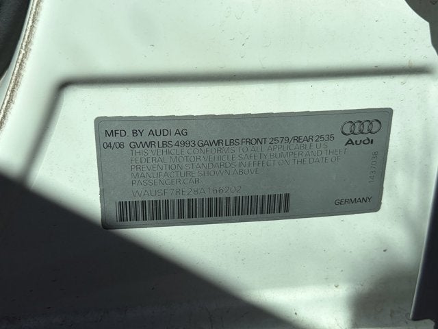 2008 Audi A4 Base