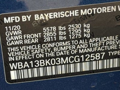 2021 BMW 5 Series M550i xDrive