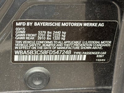 2015 BMW 5 Series 535i xDrive