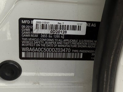 2013 BMW 6 Series 640i