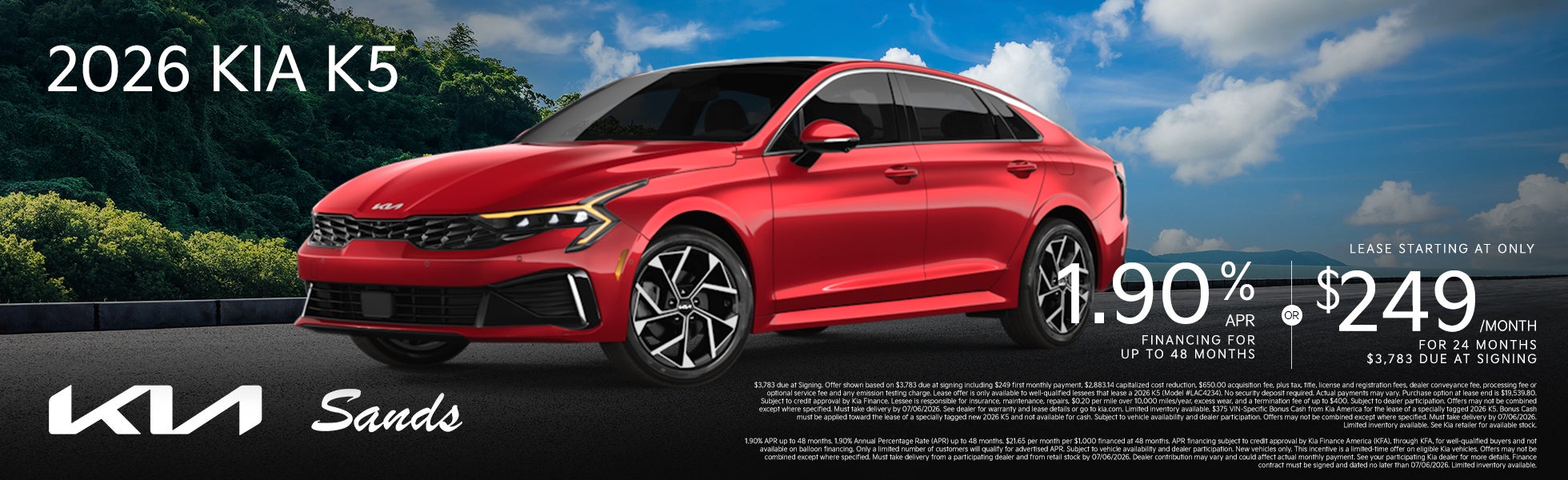 2026 Kia K5