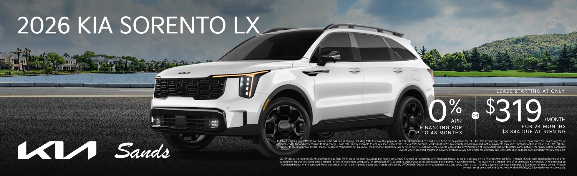 2026 Kia Sorento LX