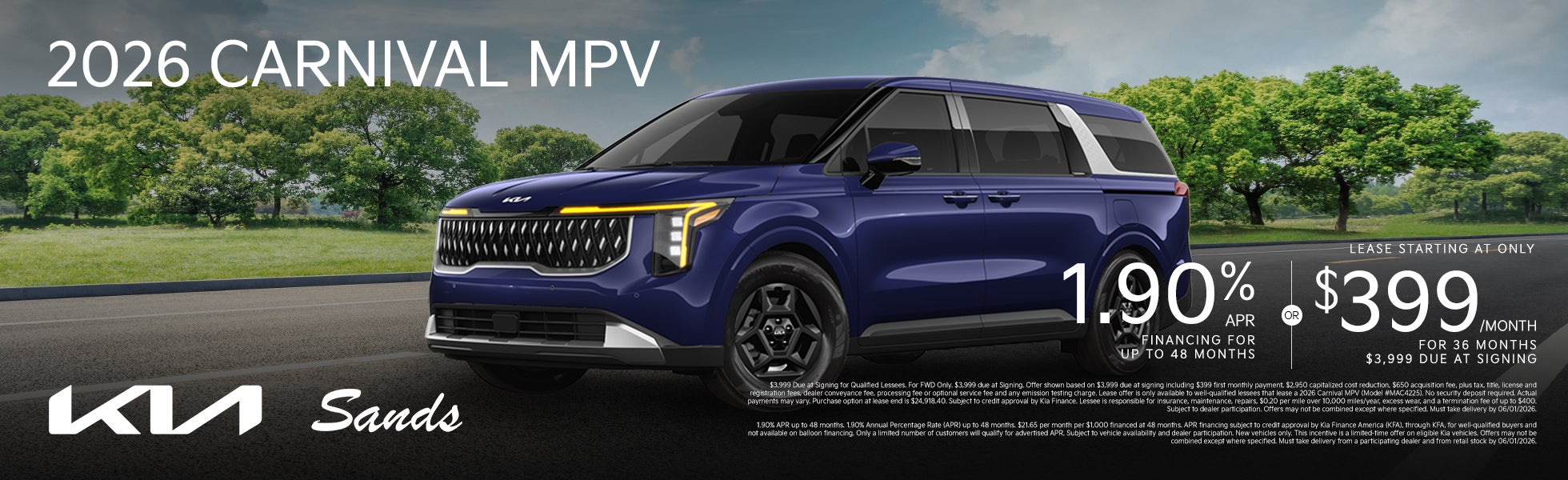 2026 Kia Carnival MPV