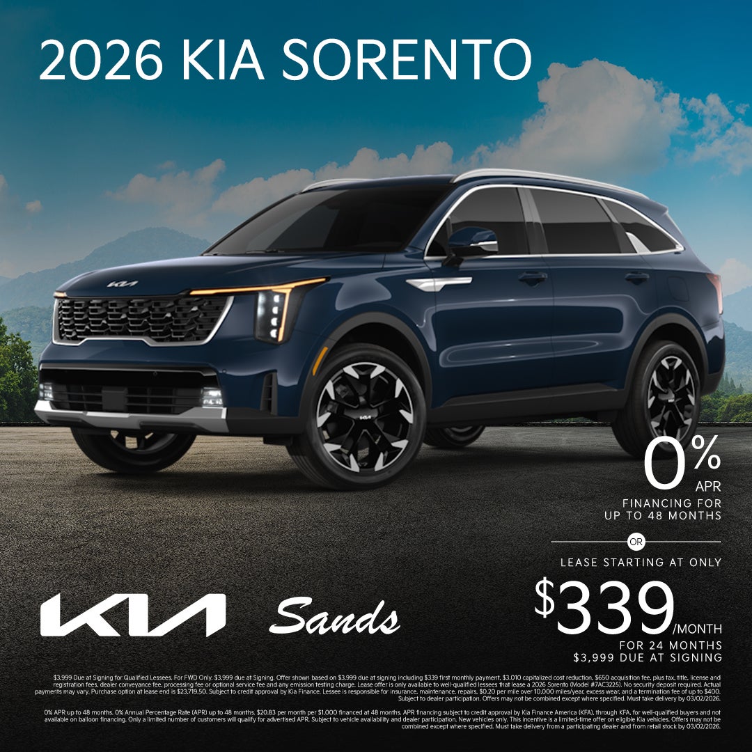 2026 Kia Sorento